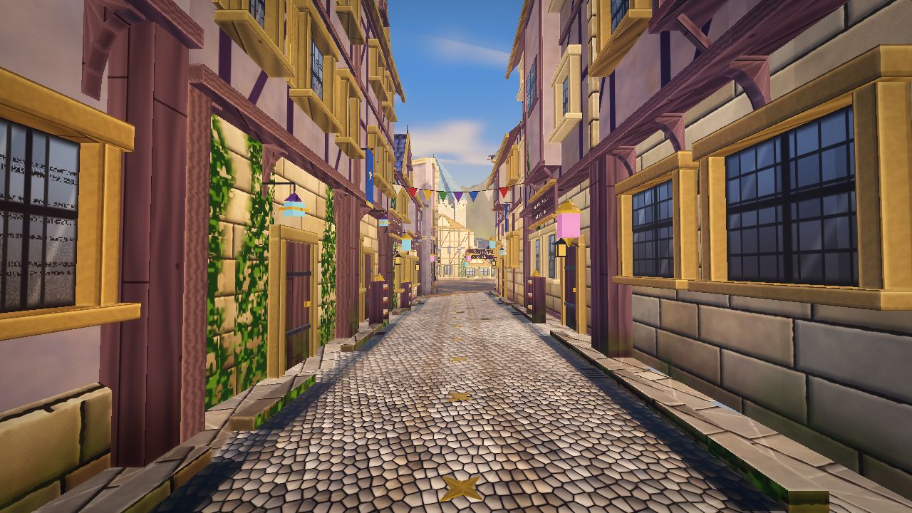 A 5 m lane in the Mages' quarter